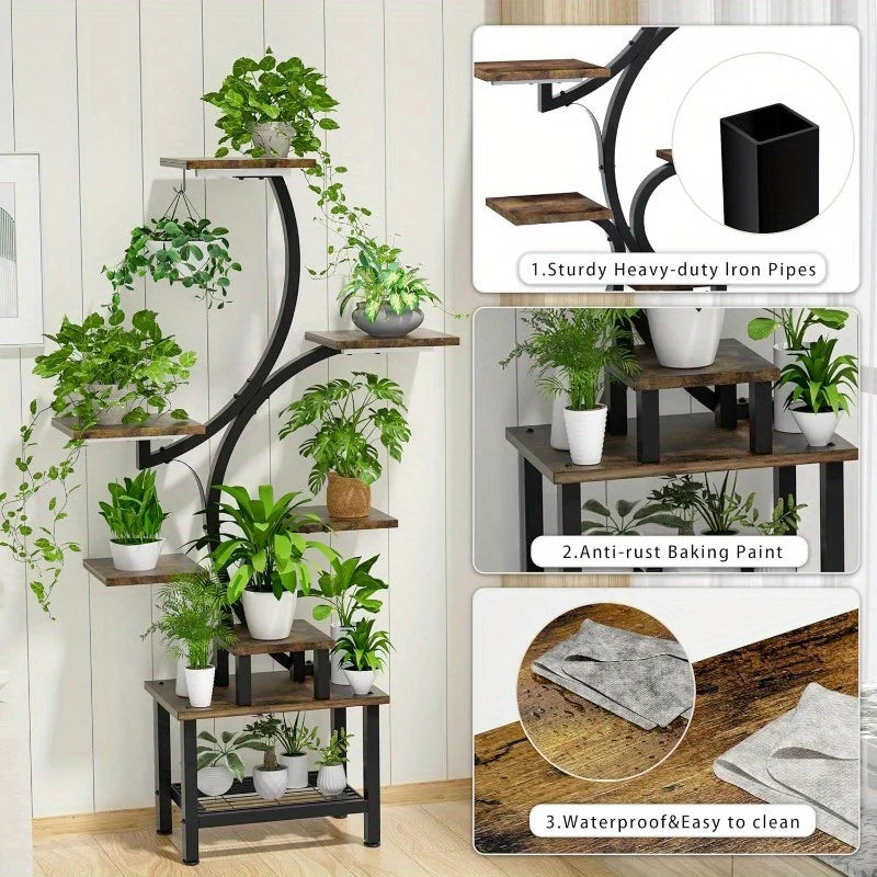 Prateleira para Plantas de 8 Níveis