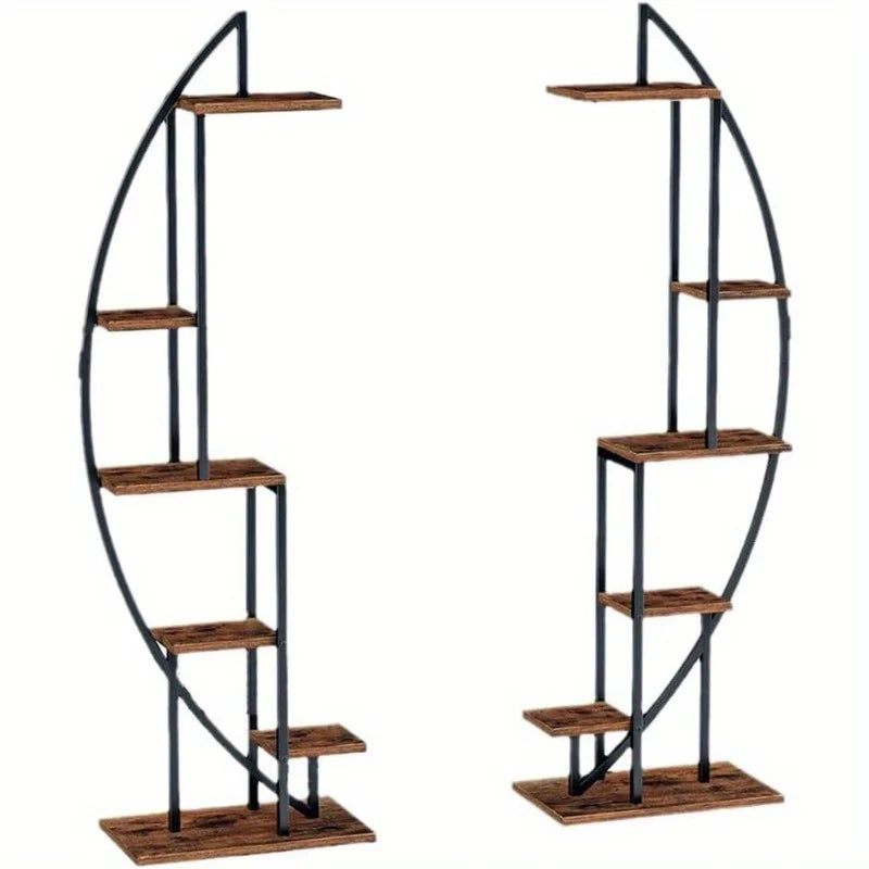 Suporte Curvo para Plantas 6 Níveis