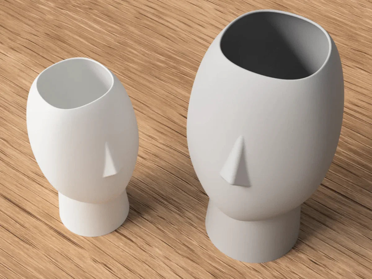 Face Vase - Vaso decorativo e para plantas
