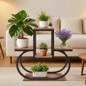 Suporte de Plantas Quadrado 5 Níveis