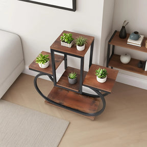 Suporte de Plantas Quadrado 5 Níveis